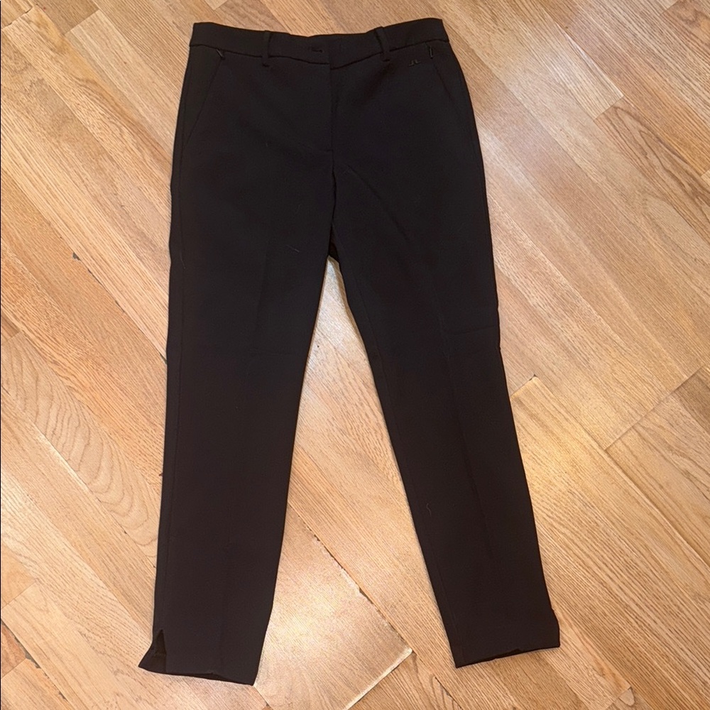 J.Lindeberg Black Trousers Classic Tailored Fit